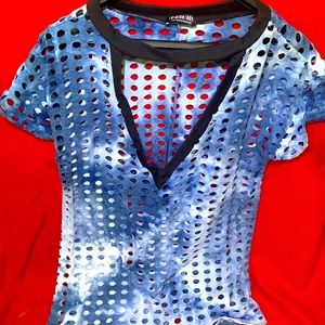 Fashion Nova See Through Shirt